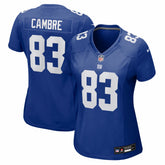 New York Giants Nike Dalen Cambre Women's Team Game Jersey