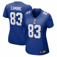 New York Giants Nike Dalen Cambre Women's Team Game Jersey
