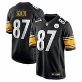 Pittsburgh Steelers Nike Matt Sokol Team Game Jersey