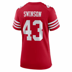 San Francisco 49ers Nike Messiah Swinson Women's Team Game Jersey