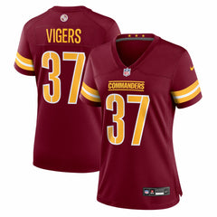 Washington Commanders Nike Car'lin Vigers Women's Team Game Jersey