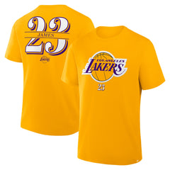 LeBron James Los Angeles Lakers In The Paint Name & Number T-Shirt Discount