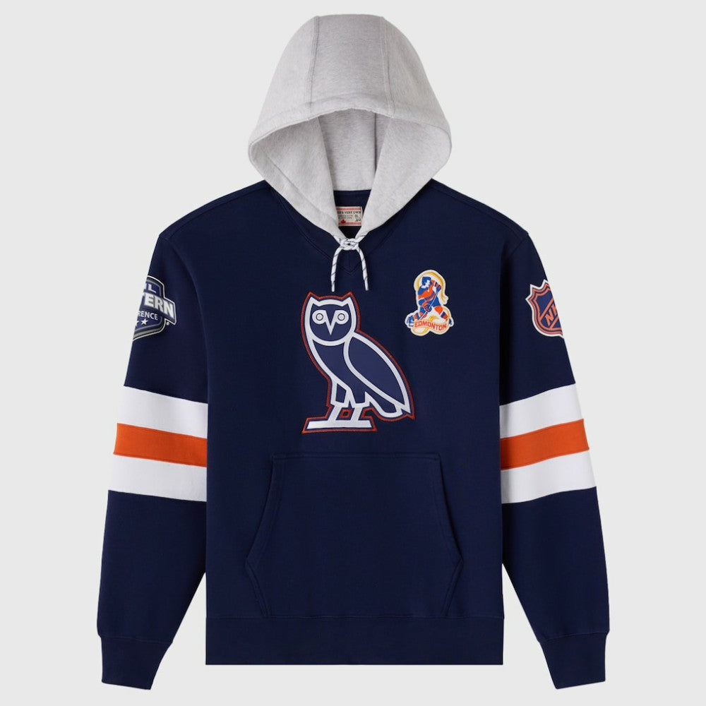Edmonton Oilers OVO x NHL Fleece Hoodie Sale