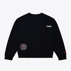 Carolina Hurricanes Mitchell & Ness Women's Crewneck Sweatshirt On Sale