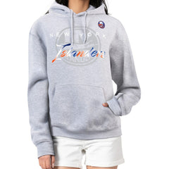 New York Islanders G-III 4Her by Carl Banks Women's Shadow Logo Fleece Hoodie On Sale