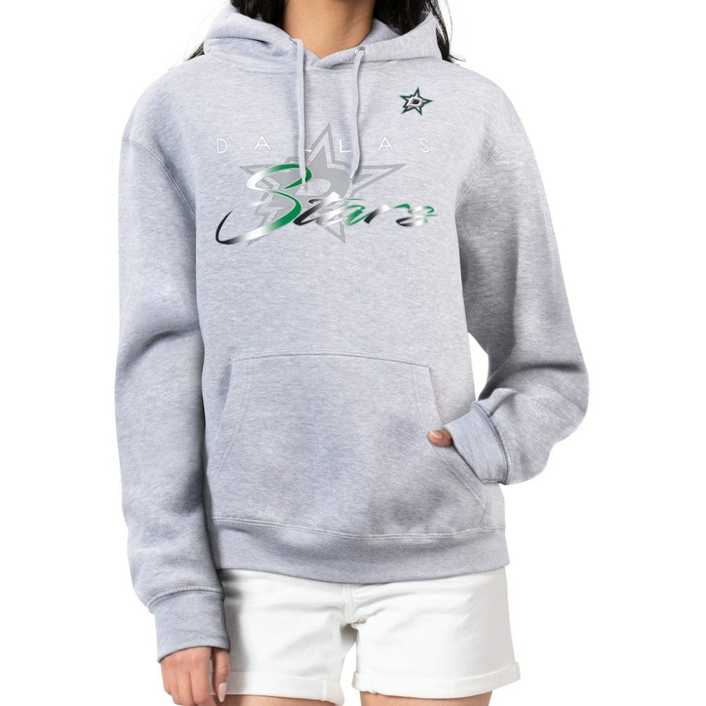 Dallas Stars G-III 4Her by Carl Banks Women's Shadow Logo Fleece Hoodie On Sale