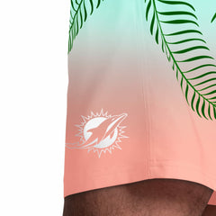 Miami Dolphins Margaritaville Sunset On The Beach Swim Shorts