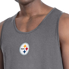 Pittsburgh Steelers MSX by Michael Strahan Energy Tank Top