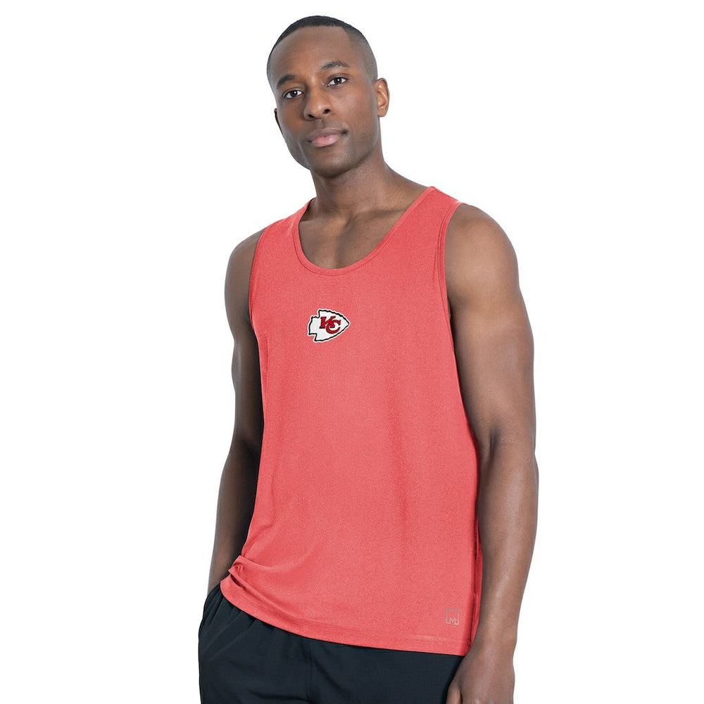 Kansas City Chiefs MSX by Michael Strahan Energy Scoop Neck Tank Top