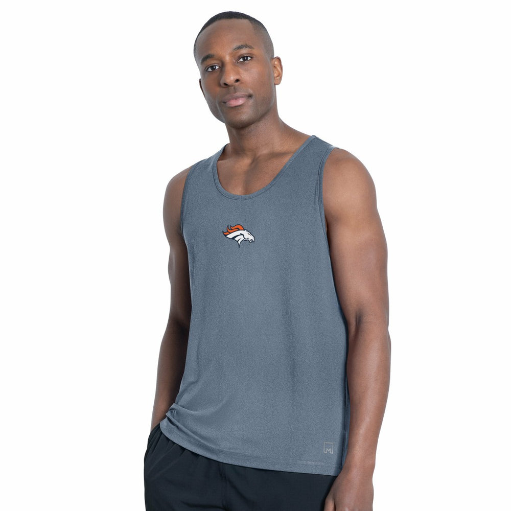 Denver Broncos MSX by Michael Strahan Energy Scoop Neck Tank Top