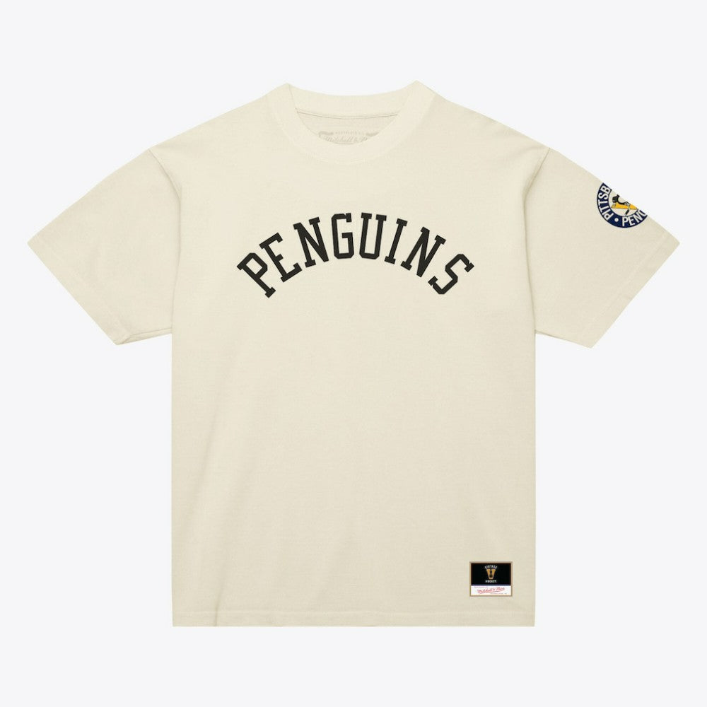 Pittsburgh Penguins Mitchell & Ness Unisex Arched Team T-Shirt Sale