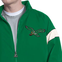 Philadelphia Eagles Starter The Gust Full-Zip Hooded Jacket