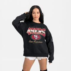 San Francisco 49ers Gameday Couture Women's Powerhouse Play Premium Fleece Sweatshirt