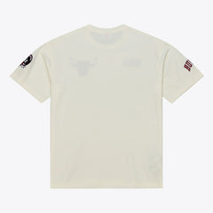 Chicago Bulls Hardwood Classics Chainstitch Premium T-Shirt sale On Sale