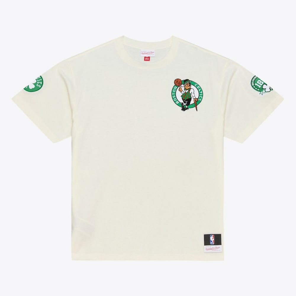 Boston Celtics Hardwood Classics Chainstitch Premium T-Shirt Discount