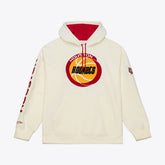 Houston Rockets Hardwood Classics Chainstitch Premium Fleece Hoodie New