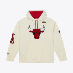 Chicago Bulls Hardwood Classics Chainstitch Premium Fleece Hoodie On Sale
