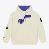 Utah Jazz Hardwood Classics Chainstitch Premium Fleece Hoodie On Sale