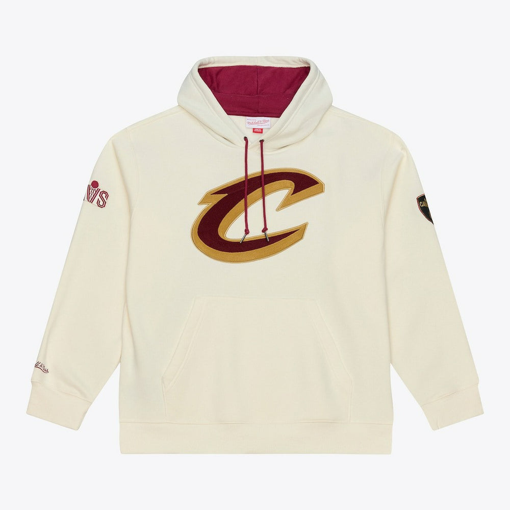 Cleveland Cavaliers Hardwood Classics Chainstitch Premium Fleece Hoodie sale On Sale