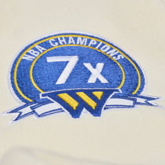 Golden State Warriors Hardwood Classics Chainstitch Premium Fleece Hoodie sale On Sale