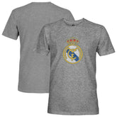 Real Madrid 1863FC Color Badge Vintage Tri-Blend T-Shirt Gray