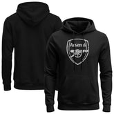 Arsenal 1863FC Mono Badge Fleece Hoodie Black