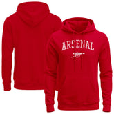Arsenal 1863FC Athletic Wordmark Fleece Hoodie Red