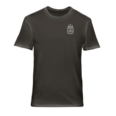Argentina National Team 1863FC Wordmark Cotton T-Shirt Gray