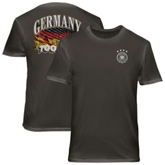 Germany National Team 1863FC Wordmark Cotton T-Shirt Gray
