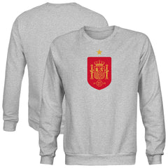 Spain National Team 1863FC Color Badge Sweatshirt Gray