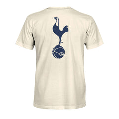 Tottenham Hotspur 1863FC Big Logo Heavyweight T-Shirt Cream
