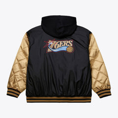 Philadelphia 76ers Hardwood Classics 76 Originals Collection Fushion Full-Snap Hoodie Jacket Online