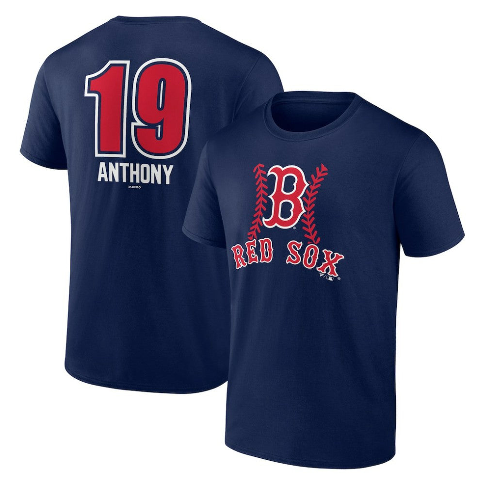 Roman Anthony Boston Red Sox Fastball Player Name & Number T-Shirt | MLB On Sale