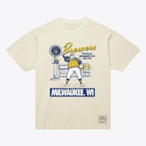 Milwaukee Brewers Mitchell & Ness Deli T-Shirt | MLB Shop