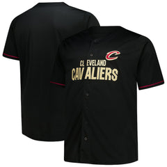 Cleveland Cavaliers Big & Tall Pop Full-Button Jersey sale Discount