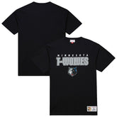 Minnesota Timberwolves Hardwood Classics Throw It Back Premium T-Shirt New