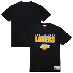 Los Angeles Lakers Hardwood Classics Throw It Back Premium T-Shirt Discount