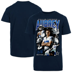 Dallas Cowboys Fanatics Brandon Aubrey Youth Collage T-Shirt