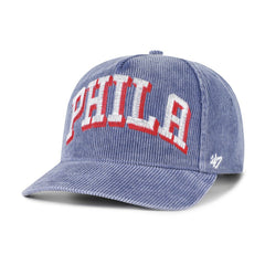 Philadelphia 76ers '47 Reclaim Snow Wash Corduroy Adjustable Hitch Hat New