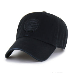 Detroit Pistons '47 Black on Black Clean Up Adjustable Hat Discount