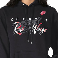 Detroit Red Wings G-III 4Her by Carl Banks Shadow Logo Fleece Pullover Hoodie Online