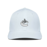 Vancouver Canucks Levelwear Rise Slate & Snow Structured Flex Hat On Sale