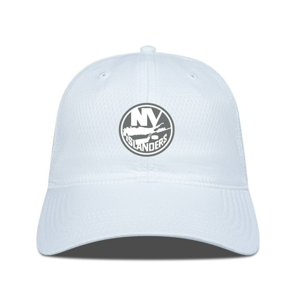 New York Islanders Levelwear Matrix Slate & Snow Unstructured Adjustable Hat Outlet
