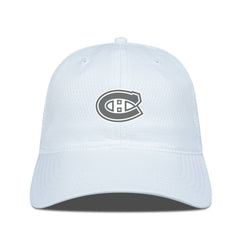 Montreal Canadiens Levelwear Matrix Slate & Snow Unstructured Adjustable Hat Discount