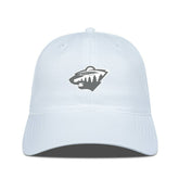 Minnesota Wild Levelwear Matrix Slate & Snow Unstructured Adjustable Hat For Sale