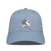 San Jose Sharks Levelwear Matrix Slate & Snow Unstructured Adjustable Hat On Sale