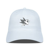 San Jose Sharks Levelwear Matrix Slate & Snow Unstructured Adjustable Hat Online