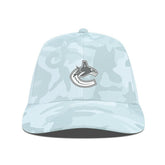 Vancouver Canucks Levelwear Clash Slate & Snow Meshback Flex Hat Discount