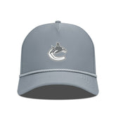 Vancouver Canucks Levelwear Gordon Slate & Snow Rope Adjustable Hat Sale