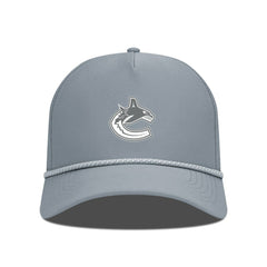 Vancouver Canucks Levelwear Gordon Slate & Snow Rope Adjustable Hat Sale